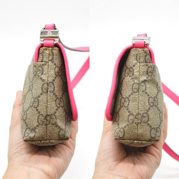 🍓GUCCI PVC Shoulder Bag - Picture 13 of 14